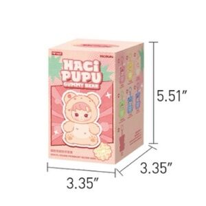 HACIPUPU Gummy Bear Series-Vinyl Plush
Pendant Blind Box - Popmart New Release!